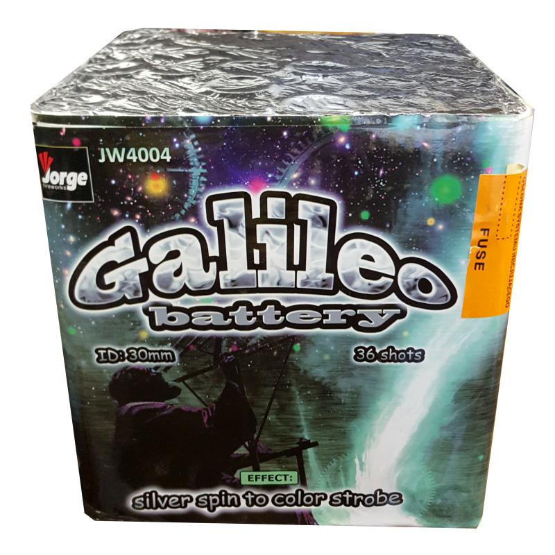 GALILEO - kompaktní ohňostroj 36 výstřelů, cal. 30 mm