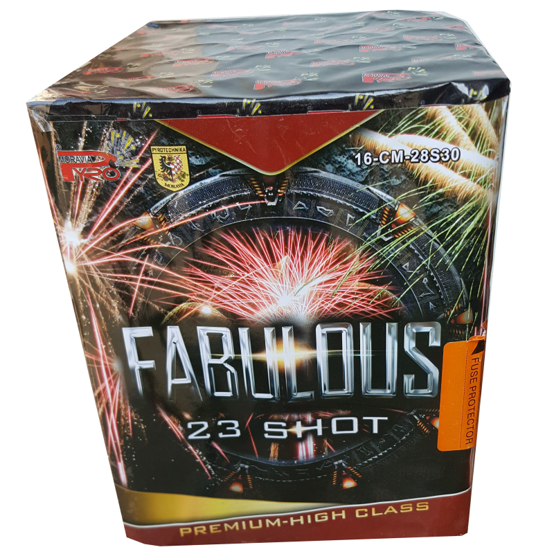 FABULOUS - kompakt 23 výstřelů, cal. 30 mm