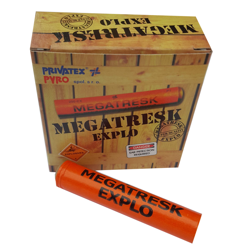 MEGATRESK EXPLO - set 10ks škrtacích petard