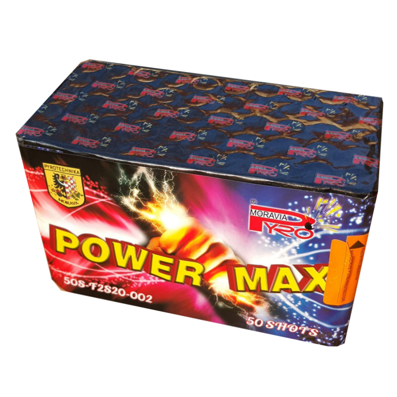 POWER MAX - kompakt 50 výstřelů, cal.20mm